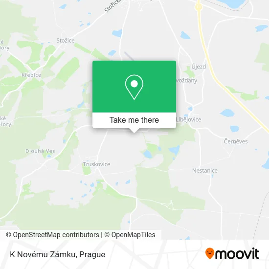 Карта K Novému Zámku