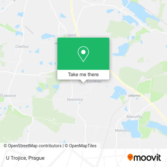 Карта U Trojice