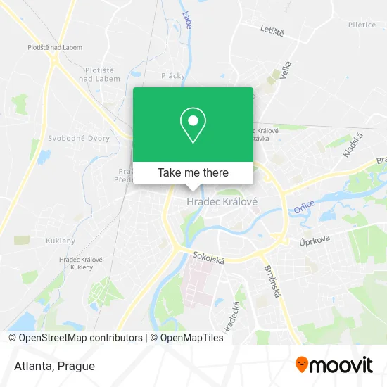 Карта Atlanta