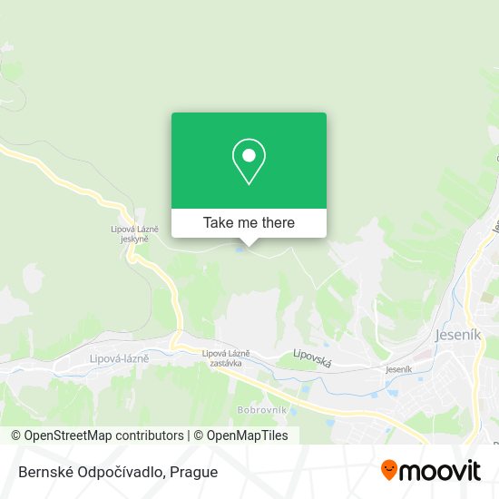 Bernské Odpočívadlo map