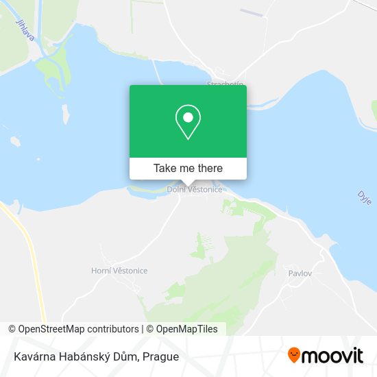 Kavárna Habánský Dům map