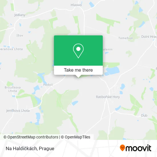 Карта Na Haldičkách