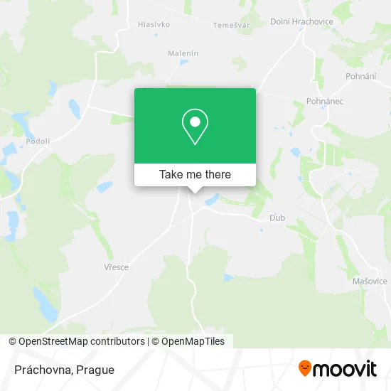 Карта Práchovna