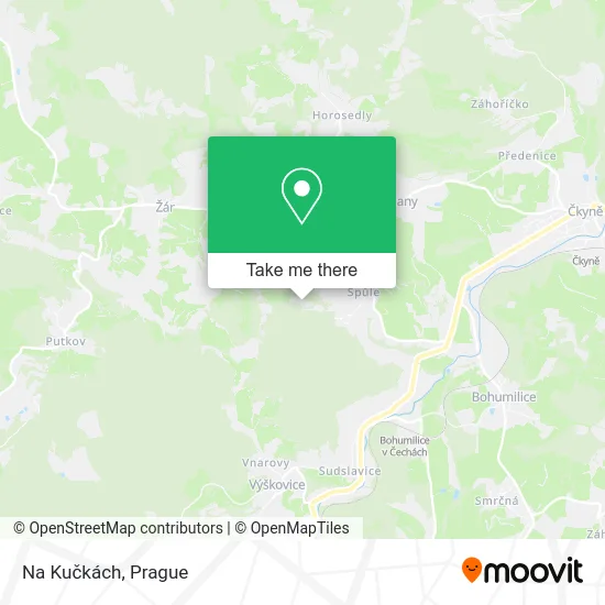 Карта Na Kučkách