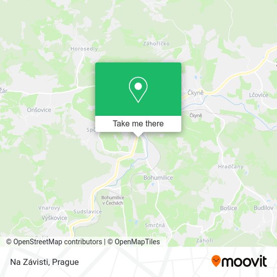 Карта Na Závisti