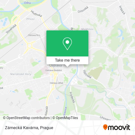 Zámecká Kavárna map