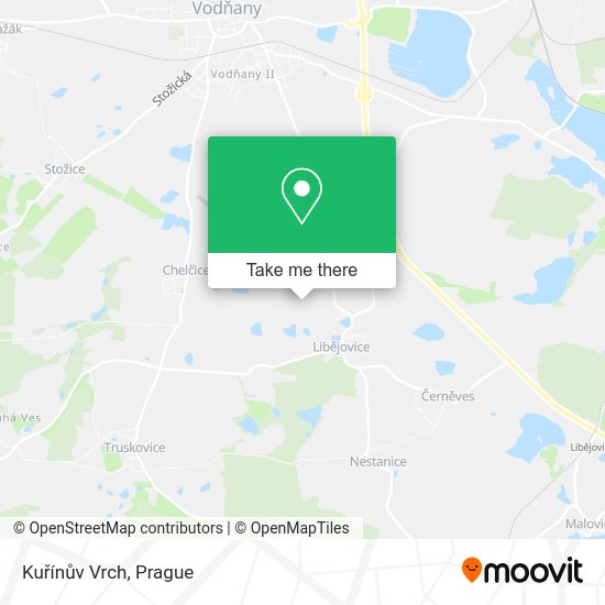 Kuřínův Vrch map