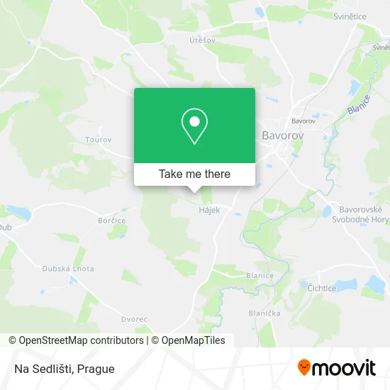 Карта Na Sedlišti