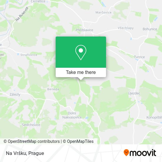 Карта Na Vršku