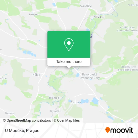 Карта U Moučků