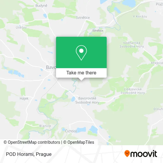 Карта POD Horami