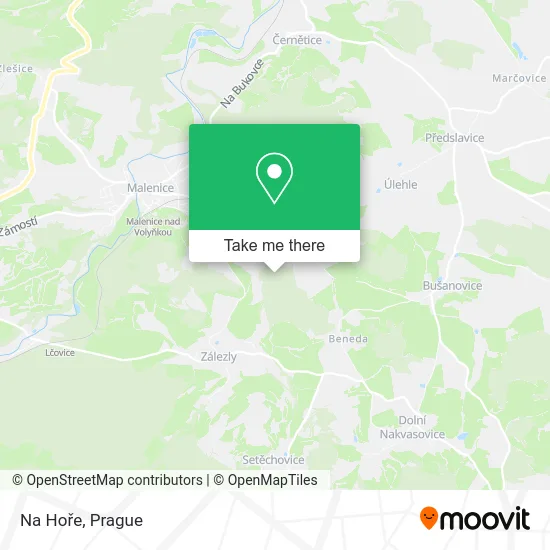 Карта Na Hoře