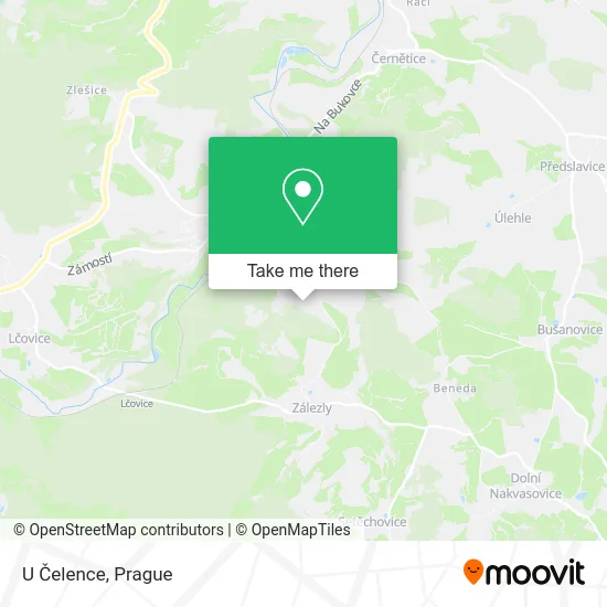 Карта U Čelence