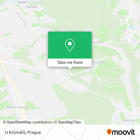 U Krčmářů map