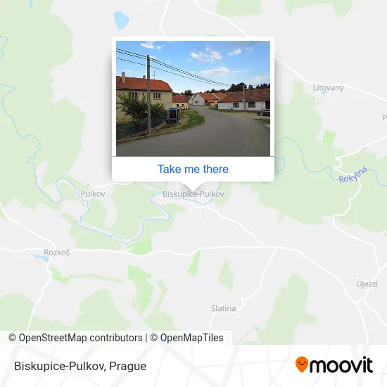 Карта Biskupice-Pulkov