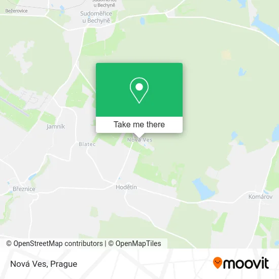 Карта Nová Ves