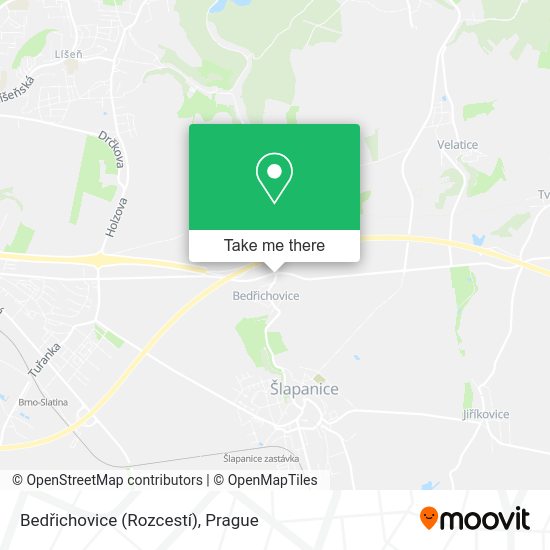 Bedřichovice (Rozcestí) map