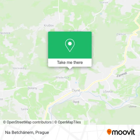 Карта Na Betchánem