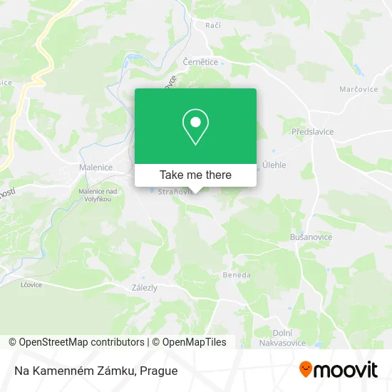 Карта Na Kamenném Zámku