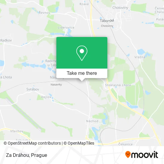 Карта Za Dráhou