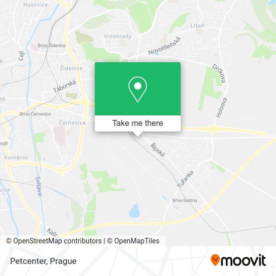 Petcenter map