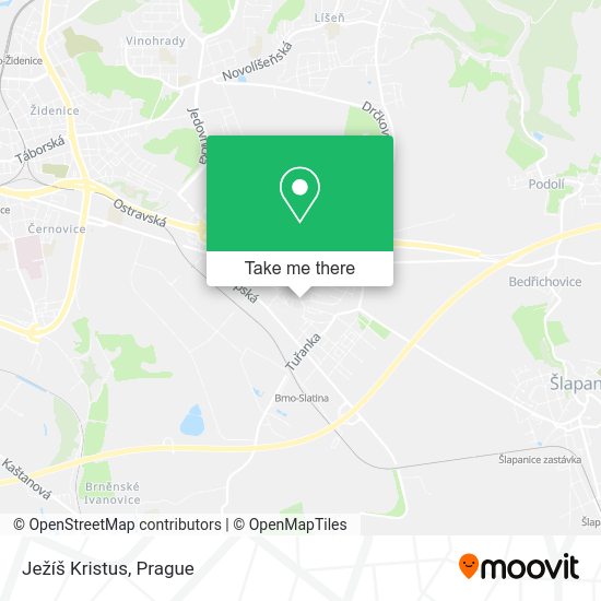 Ježíš Kristus map