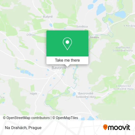 Карта Na Drahách