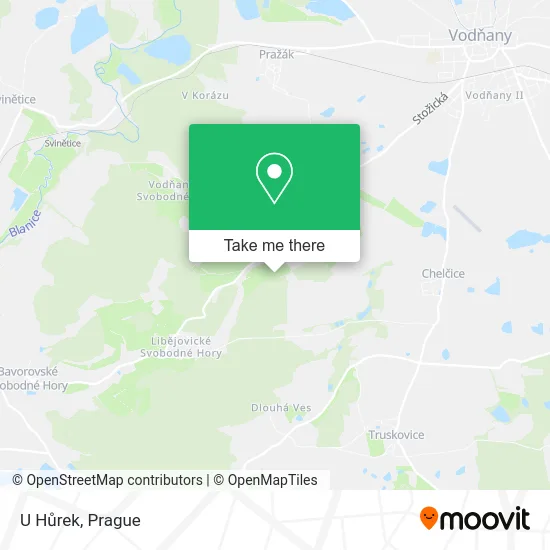 Карта U Hůrek