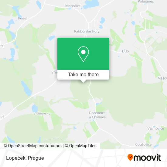 Карта Lopeček