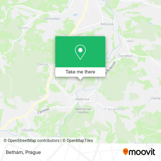 Карта Bethám