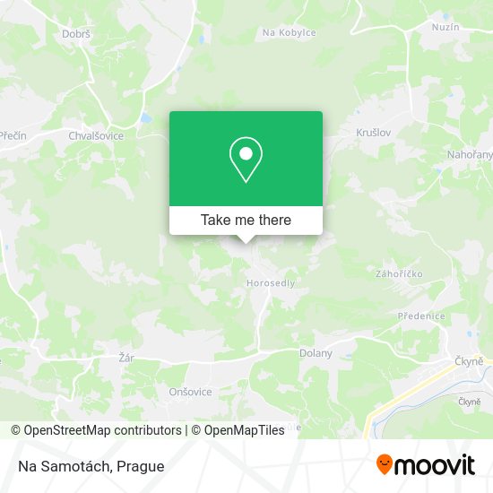 Карта Na Samotách