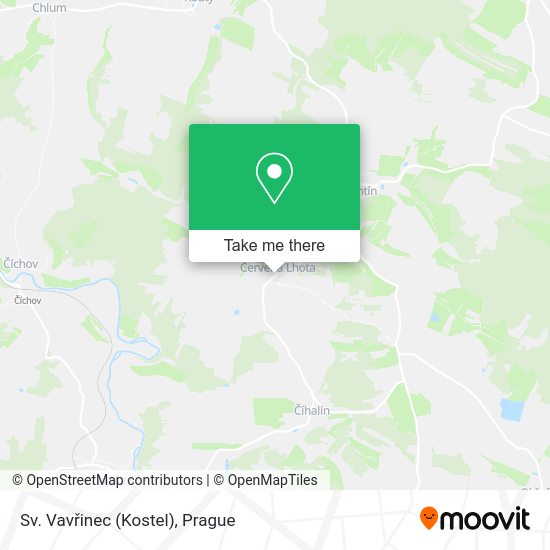 Sv. Vavřinec (Kostel) map
