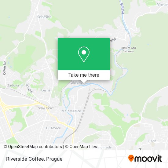 Карта Riverside Coffee