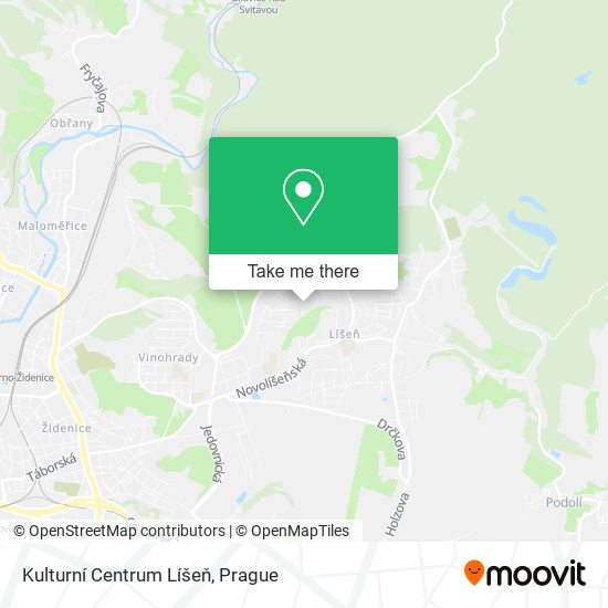Kulturní Centrum Líšeň map