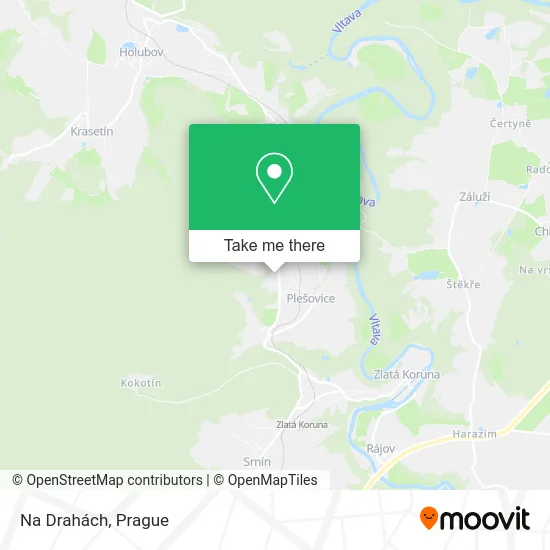 Карта Na Drahách