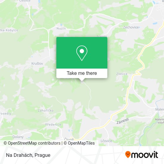 Карта Na Drahách