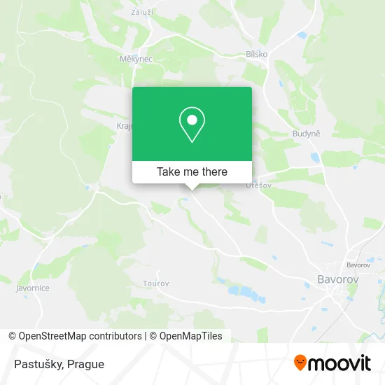 Карта Pastušky