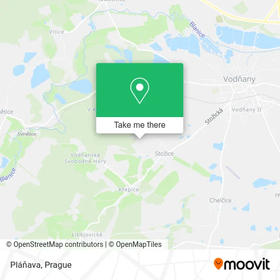 Карта Pláňava