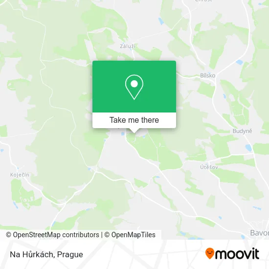 Карта Na Hůrkách