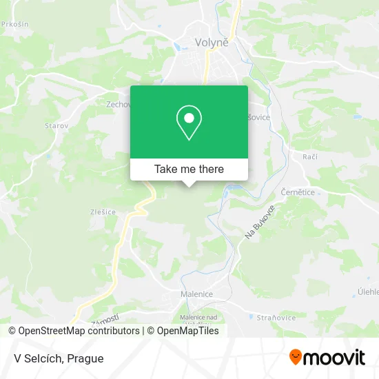 Карта V Selcích