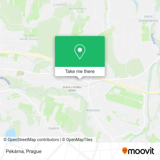 Карта Pekárna