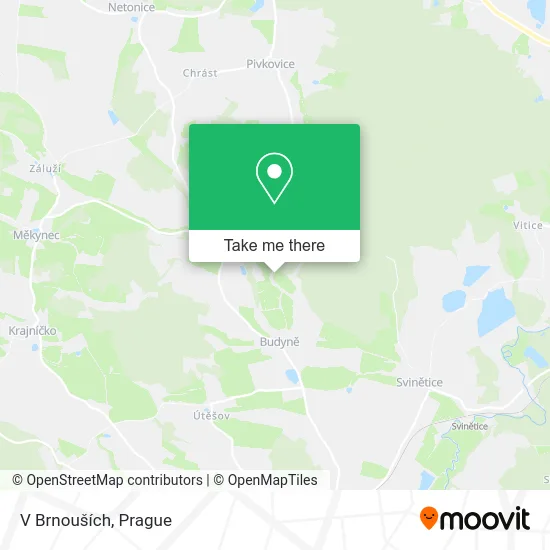 Карта V Brnouších