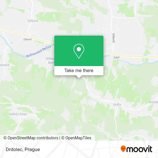 Карта Drdolec