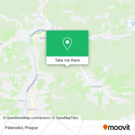 Карта Pálenisko