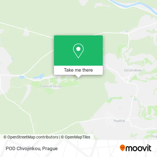 Карта POD Chvojinkou