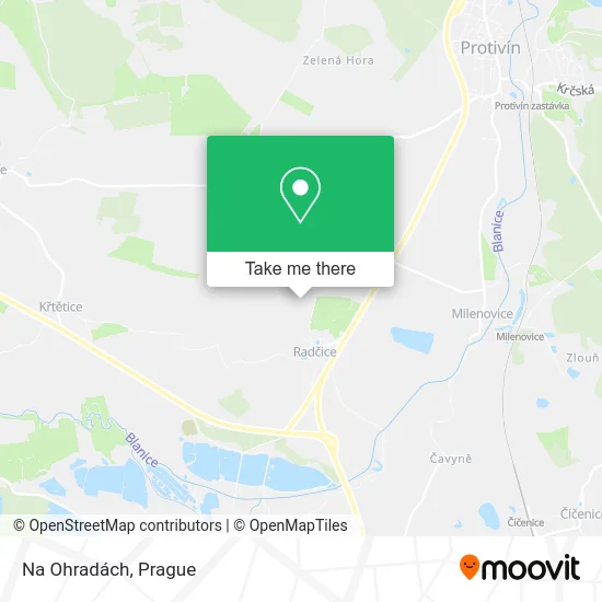 Карта Na Ohradách