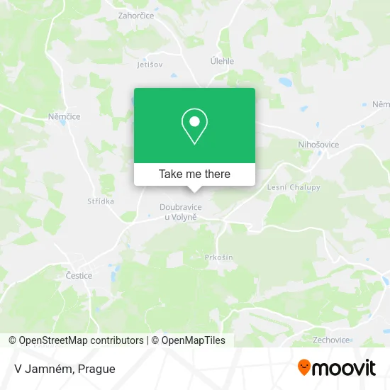 Карта V Jamném