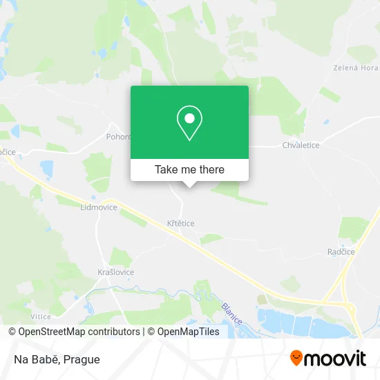 Карта Na Babě