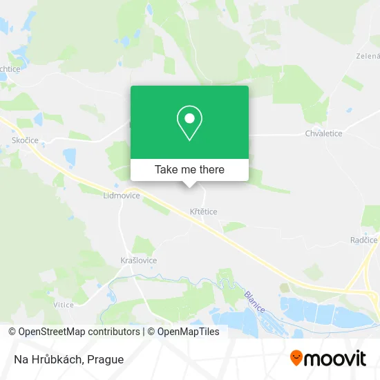 Карта Na Hrůbkách