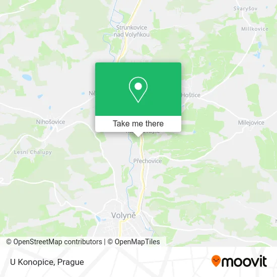 Карта U Konopice
